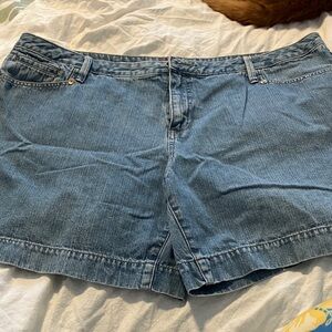 Faded Glory Light Blue Jean Shorts